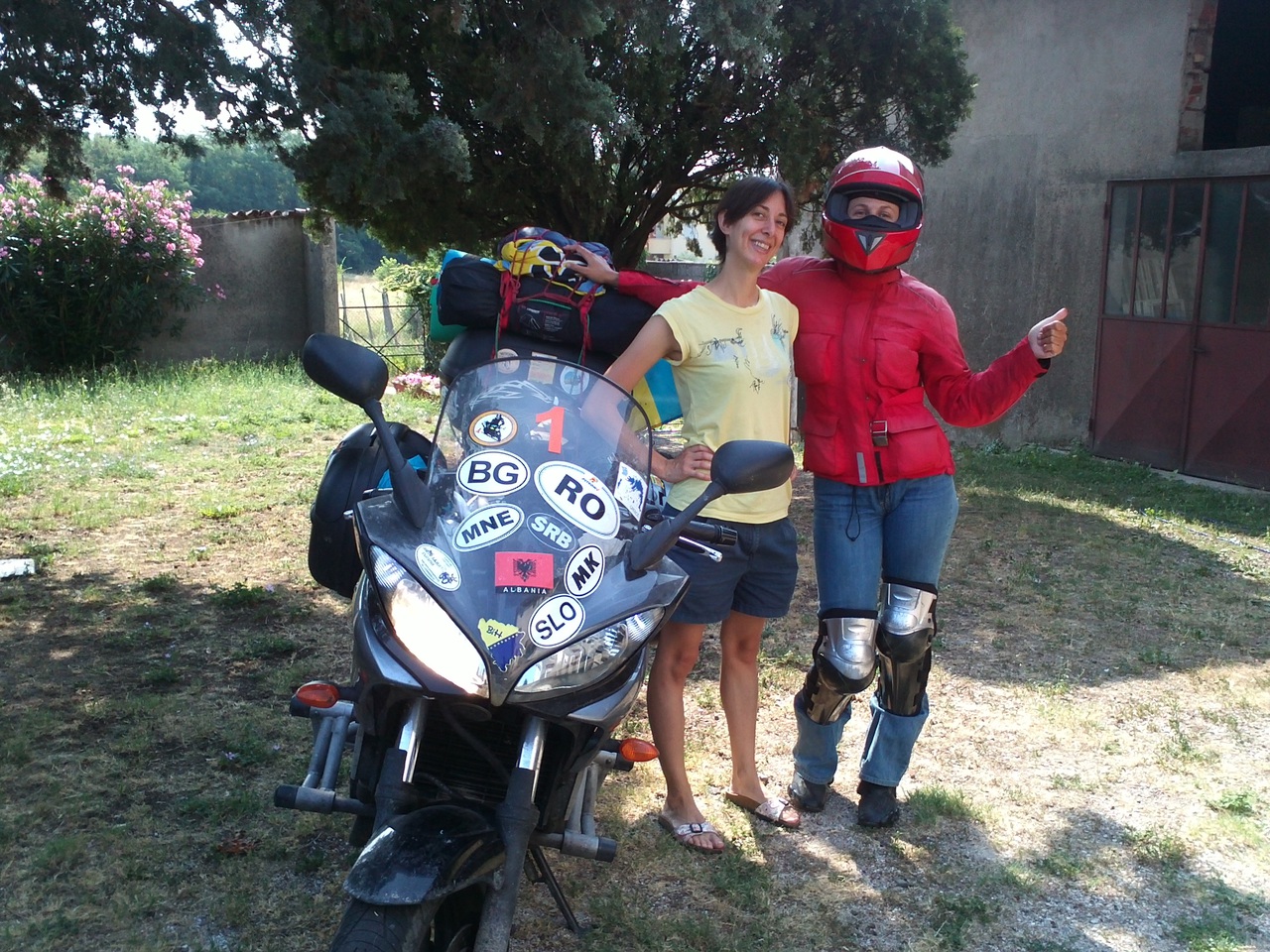 Прохват по Северной Италии на мотоцикле