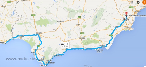 16090 км, 112 дней на мотоцикле. Киев-Спарта-Лиссабон