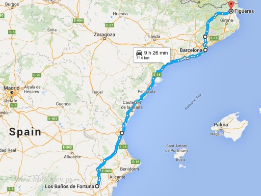 16090 км, 112 дней на мотоцикле. Киев-Спарта-Лиссабон