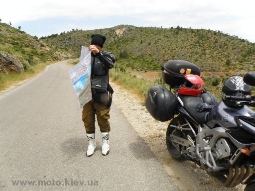 16090 км, 112 дней на мотоцикле. Киев-Спарта-Лиссабон