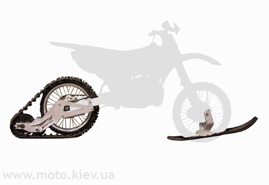 Гусеница на мотоцикл своими руками